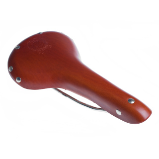 BLB "Mosquito" Leather Saddle | Honey Brown