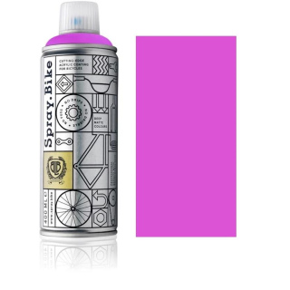 SPRAY.BIKE "Fluorescent Collection" 400ml Spray Can Fluro Magenta