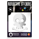 REFLECTIVE BERLIN "Skull" Reflective Sticker