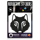 REFLECTIVE BERLIN "Wolf" Reflektierender Sticker