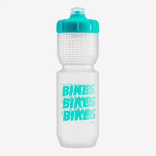 FABRIC "Gripper - Bikes Bikes Bikes" Drinking Bottle | 750ml - Clear/Mint