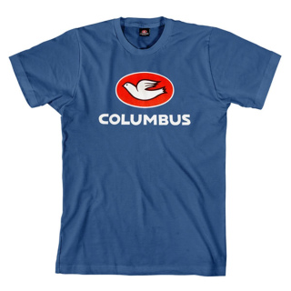 COLUMBUS "Logo" Shirt Blau