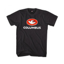 COLUMBUS "Logo" Shirt Blau