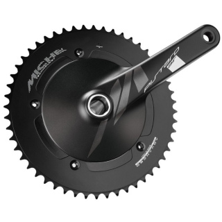 パーツ MICHE PISTARD AIR Track 165 SUPERTYPE BB MICHÉ Pistard Air Track Crankset Black