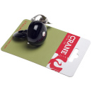 Crane Bell Co. "Mini Suzu" Bicycle Bell with Ahead Cap Mount - Neo Black