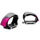 AURORA V2 Pedal Straps | Pink/Gray/Black
