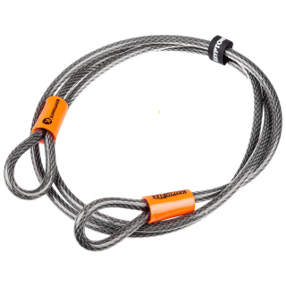 KRYPTONITE "Kryptoflex Double Loop Cable" - 76cm/120cm/220cm
