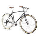6KU "Odyssey" 8-Speed City Bike | Delano Black