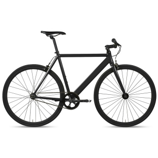 6KU "Track Urban" Singlespeed/Fixie Complete Bike | Black