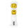PACIFIC and CO. "Smiley" Socken - White L-XL (42-46)