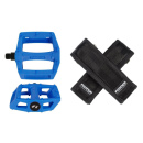 FYXATION "Gates" Pedals with Straps | Blue/Black