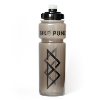 BIKE PUNK "Classic" Water Bottle | 750ml - Clear Black | Big Spout