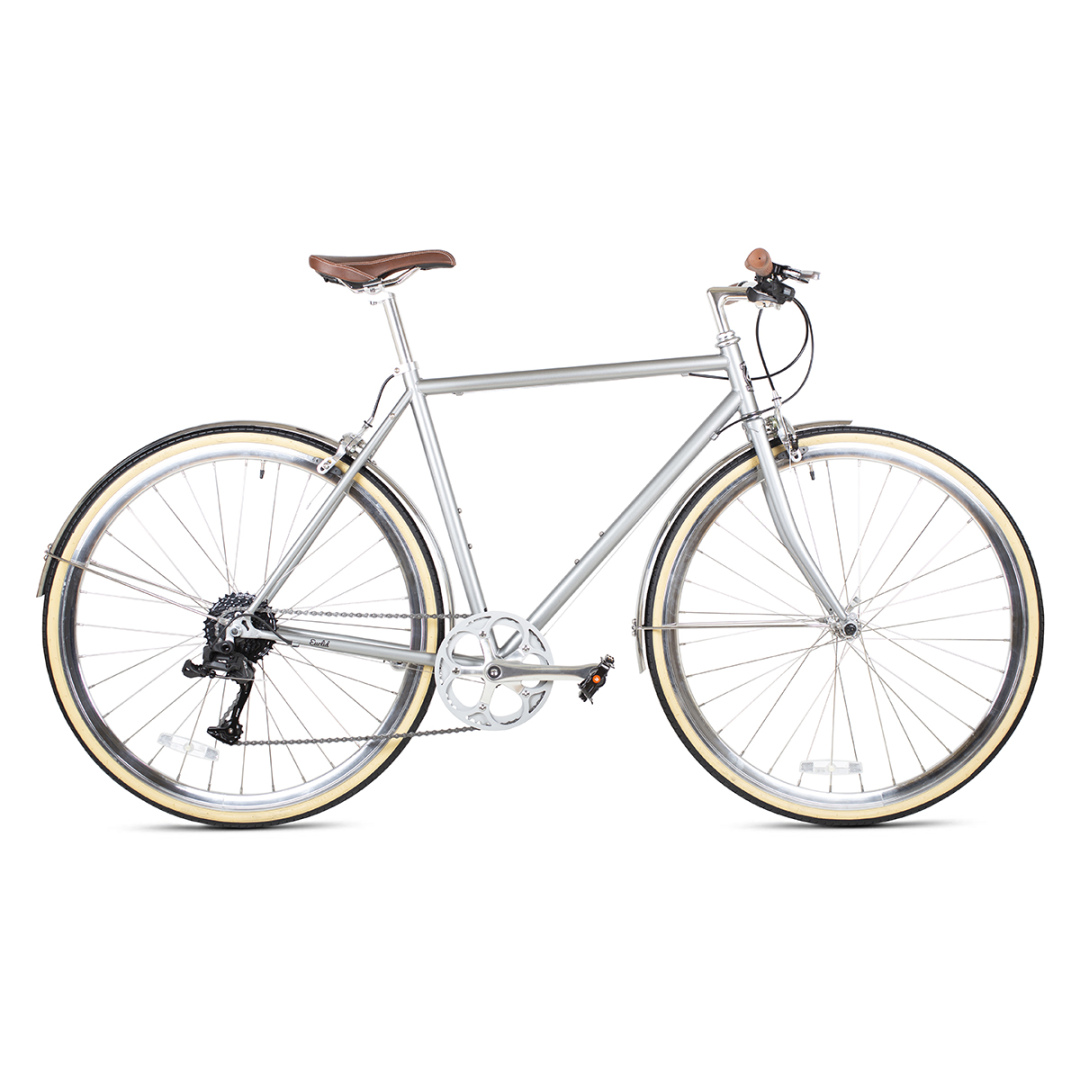 6KU Odyssey Citybike 8-Speed Brandfort Silver