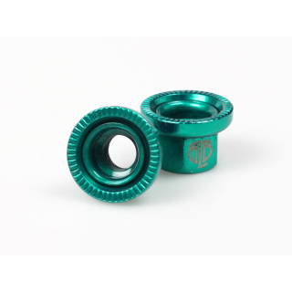 BLB Steel Track Nuts | Green M10x1 - Rear Wheel