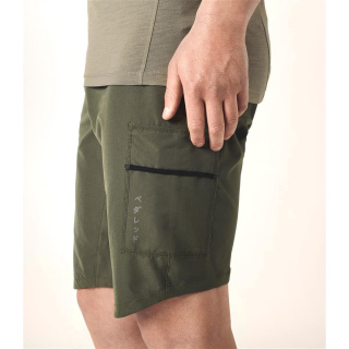 PEDALED Jary All-Road Gravel Cycling Shorts forest green | BIKE PUNK B