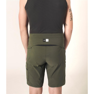 PEDALED Jary All-Road Gravel Cycling Shorts forest green | BIKE PUNK B
