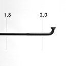 SAPIM "Race" 14G Spoke | Black 276 mm