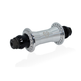 ECLAT "Pulse" Front Hub | polished silver 36H
