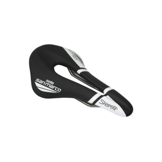 SELLE SAN MARCO Shortfit Saddle | Black/White