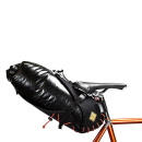 RESTRAP Saddle Bag with Dry Bag (8L) | Black/Orange