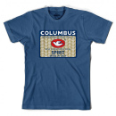 CINELLI "Columbus Spirit" T-Shirt | Blau