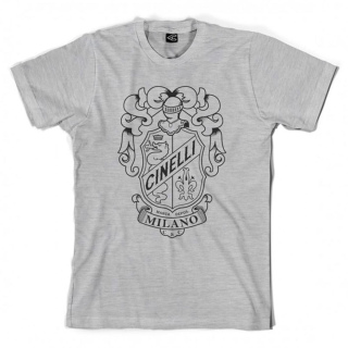 CINELLI Crest T-Shirt | Gray M