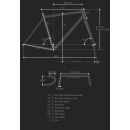 BOMBTRACK "Arise" Complete Bike | Glossy Metallic Pearl Blue M 52cm