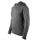 MISSION WORKSHOP Faroe Merino Hoodie | Grau
