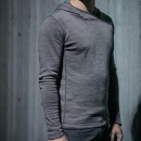 MISSION WORKSHOP Faroe Merino Hoodie | Grey