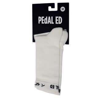 Pedaled Essential Merino Winter Socken Plain| Weiß