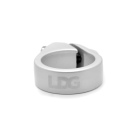 LDG "Logo" Sattelklemme 31,8mm | silber