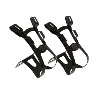 BLB Steel DB/DG Toe Clips | Schwarz Large