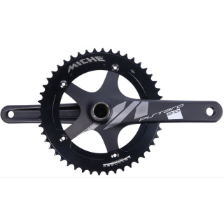 MICHÉ Pistard 2.0 Crank Set | Black 170mm|50T