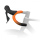 FIZIK Vento Microtex Tacky 2mm Bar Tape Bi-Color | Fluo-Orange/Black
