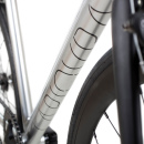 BLB "La Piovra ATK" Fixie/Singlespeed Complete Bike | Polished Silver 55cm