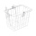 WALD "114 Compact" Quick Release Basket | White