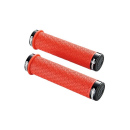 SRAM DH silicone lock-on grips | Red