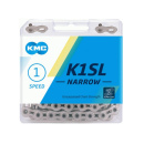 KMC "K1 SL Narrow" Chain | 1/2 x 3/32" 100GL Silver