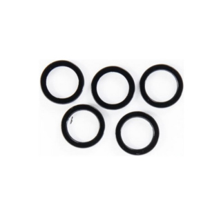 TRUVATIV Kettenblattdistanzscheiben 2mm Alu | 5 Stück Schwarz
