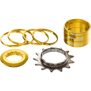 REVERSE "HG Single Speed Kit" 13T Gold