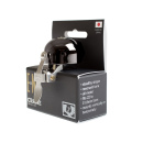 Crane Bell Co. "E-NE" Fahrradklingel mit Clamp Band Mount | Neo Black