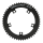 GEBHARDT CNC Track Chainring BCD 144mm | Black