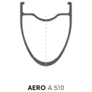 DT SWISS "A 510 DB" 20-622 | 28" Felge Schwarz