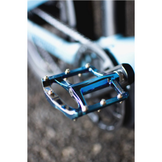 Xpedo SPRY+ Platform MTB Pedals Blueray Blue