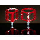 Xpedo SPRY Plattformpedale | Rot