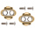 CRANKBROTHERS Candy 1 Klickpedale | Rot