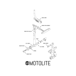 PAUL Components Motolite V-Brake Silver