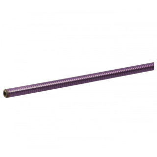 YOKOZUNA Vintage Edelstahl Bremszughülle | Clear Purple