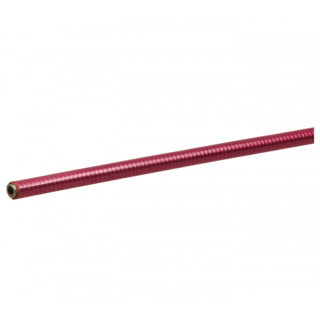 YOKOZUNA Vintage Edelstahl Bremszughülle | Clear Vivid Pink