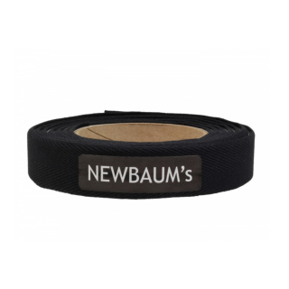 NEWBAUMS Gepolstertes Baumwoll Lenkerband | Schwarz
